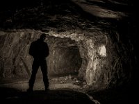 Självporträtt  In an abandoned mine